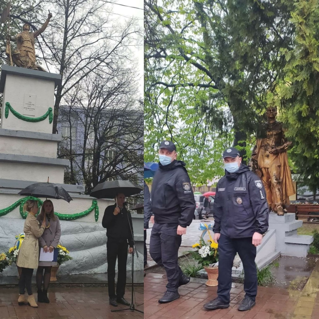 Рахів. Під час мітингу кандидат історичних наук Петро Ференц не лише згадав про історичні події Другої світової війни, а й підкреслив, яку ціну має свобода та наскільки вона життєво необхідна. 