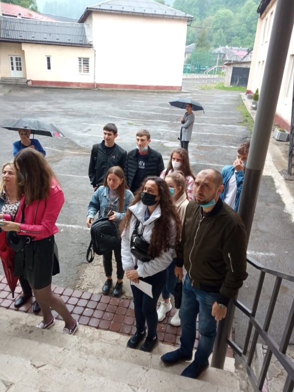 Учасники ЗНО у Рахівському ЗЗСО №1 І-ІІІ ступенів