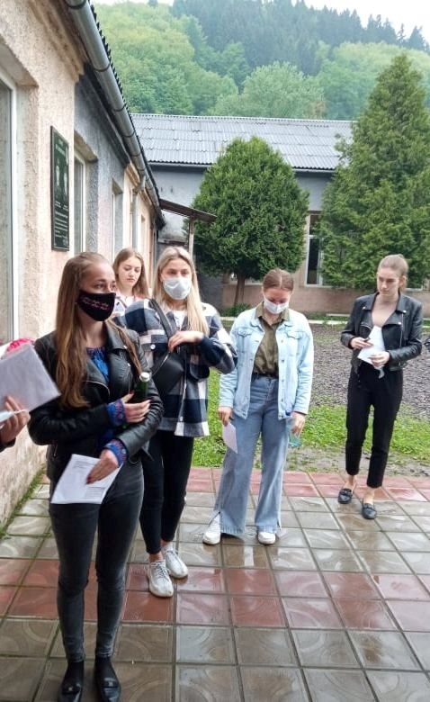 Учасники ЗНО в ЗЗСО №2 м. Рахів.